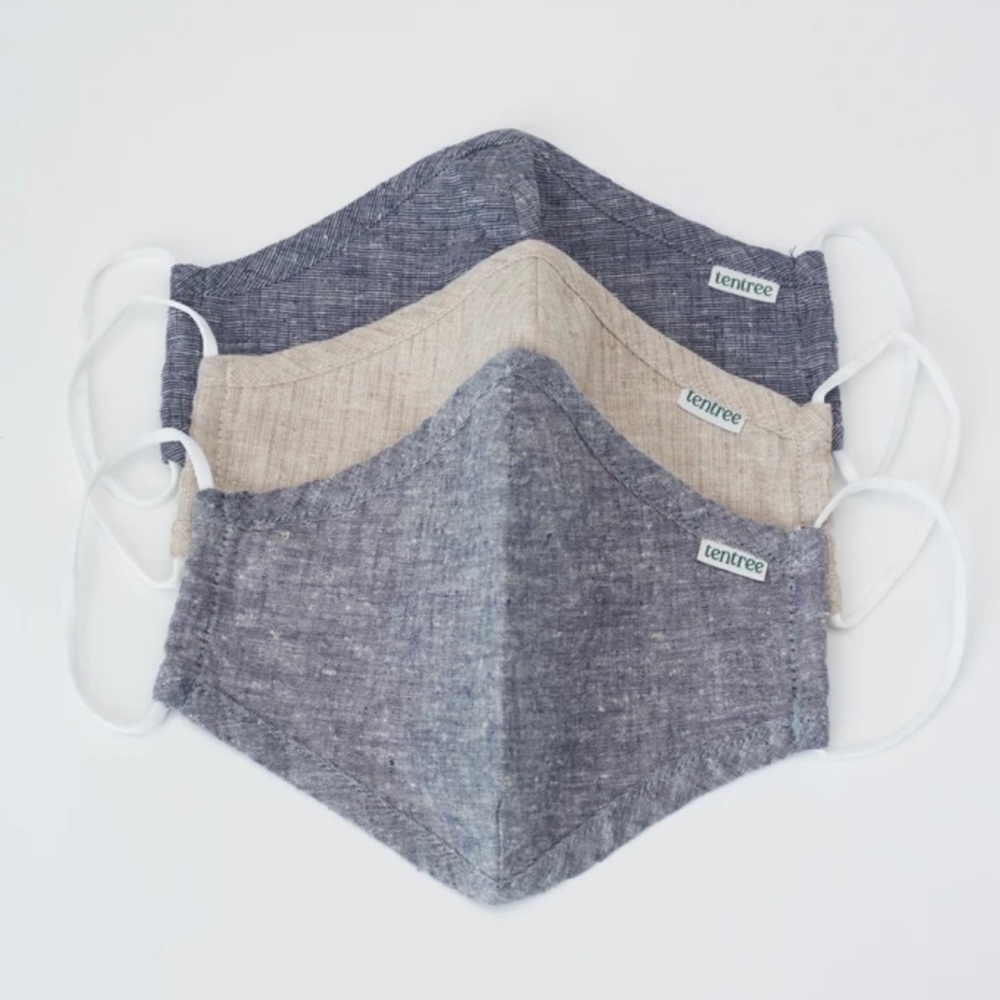 Tentree Face Masks - 3 pack